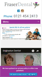 Mobile Screenshot of fraserdentalpractice.co.uk